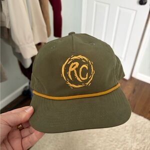 Green Cap with Yellow Logo